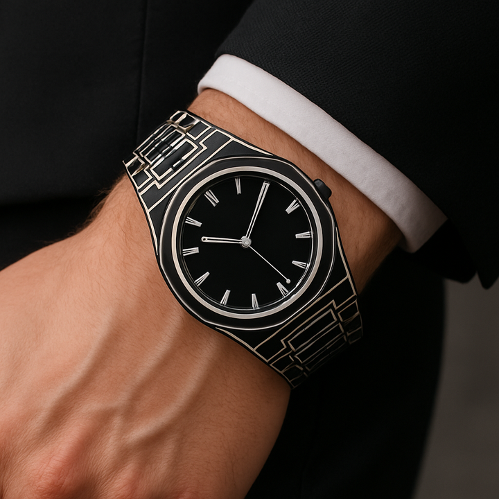 Noir Outline Watch