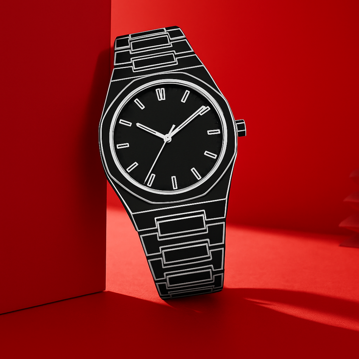 Noir Outline Watch